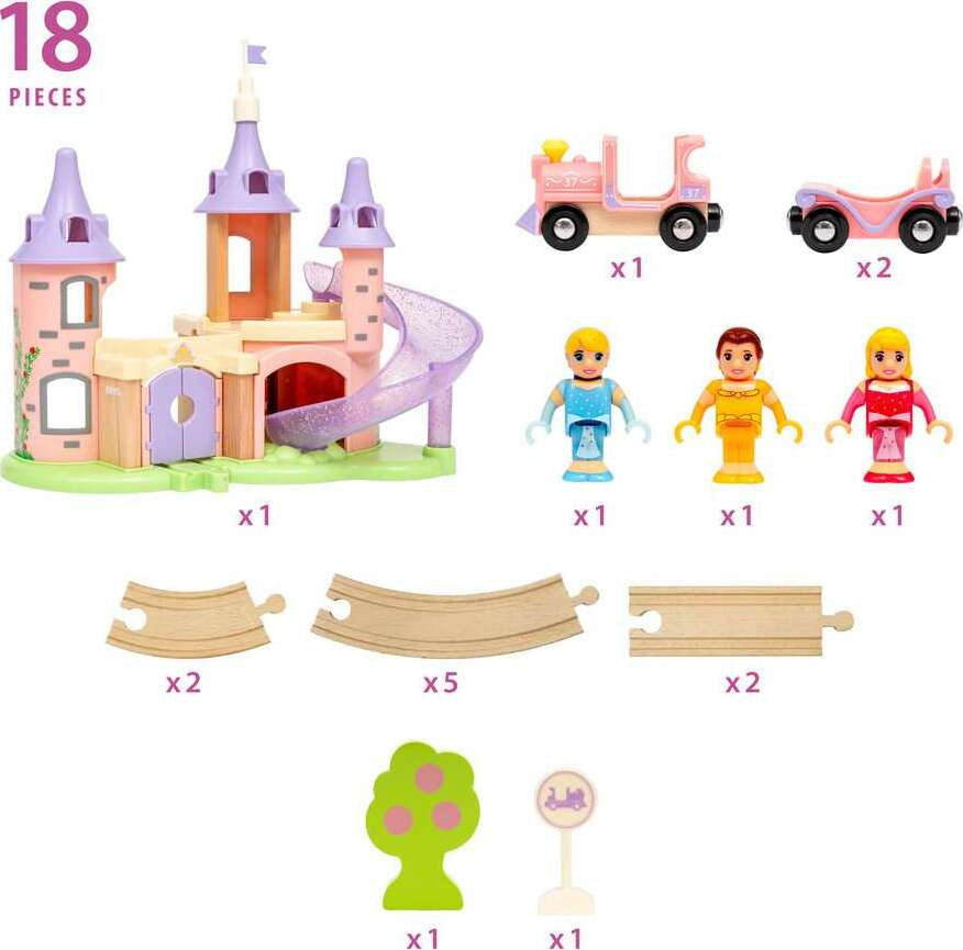 BRIO Disney Princess Castle Set