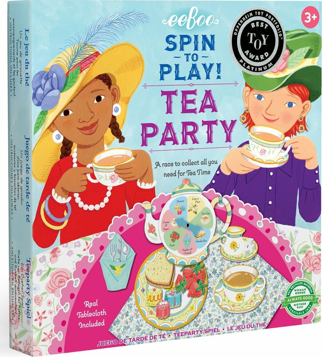 Tea Party Spinner Game