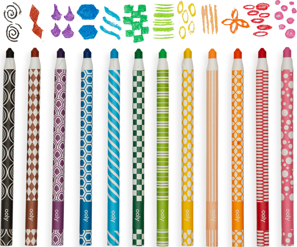 Color Appeel Crayons 12 Per