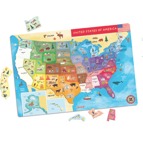 Magnetic USA Map