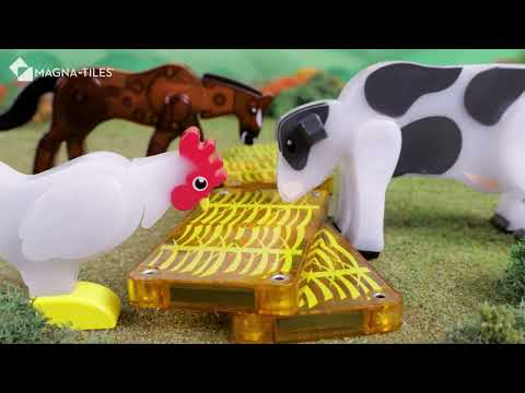 Magna-Tiles Farm Animals Set