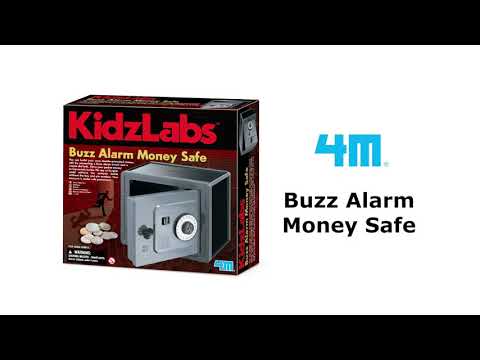 KidzLabs Buzz Alarm Money Safe