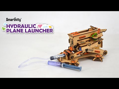 Hydraulic Plane Launcher STEM Building Kit