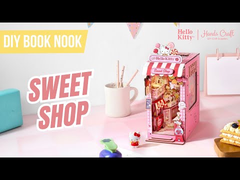 Hello Kitty Sweet Shop DIY Book Nook Kit