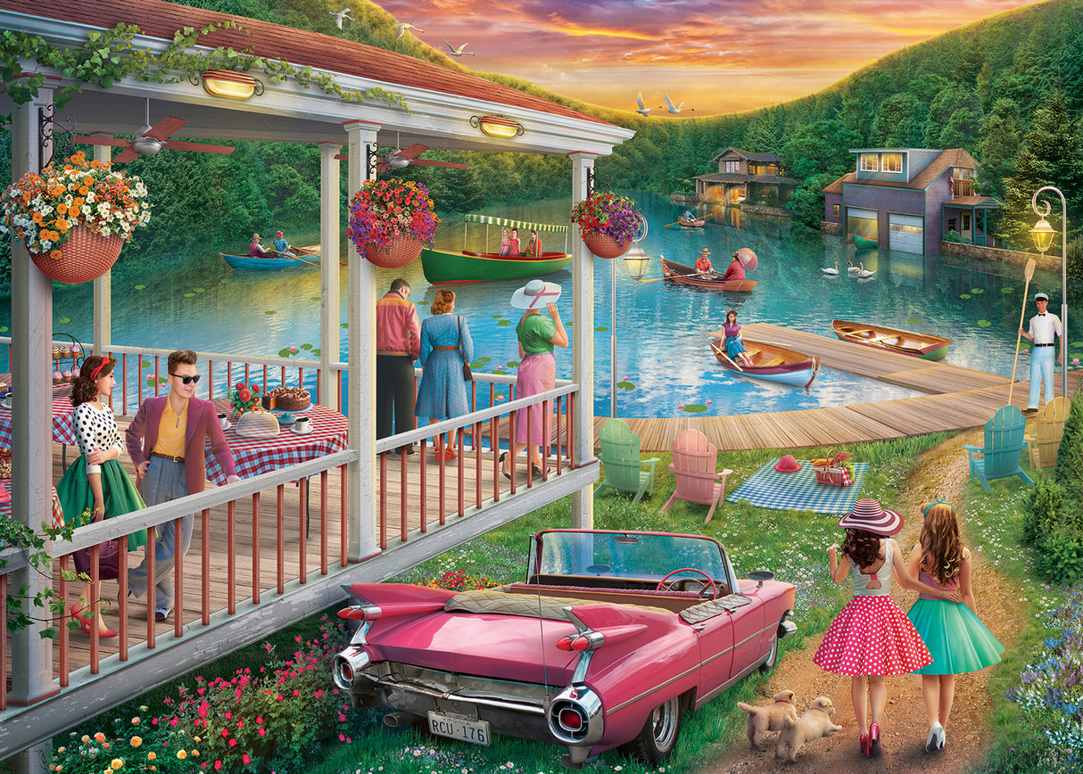 Summer at The Lake (300 pc Large Format Puzzle)