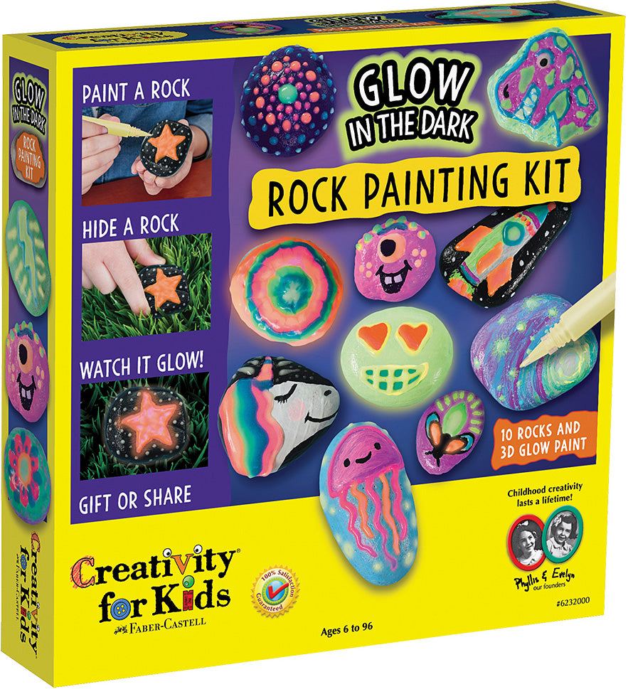 Glow in the Dark Rock Painting Kit