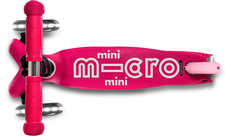 Micro Kickboard Mini Deluxe LED - Pink