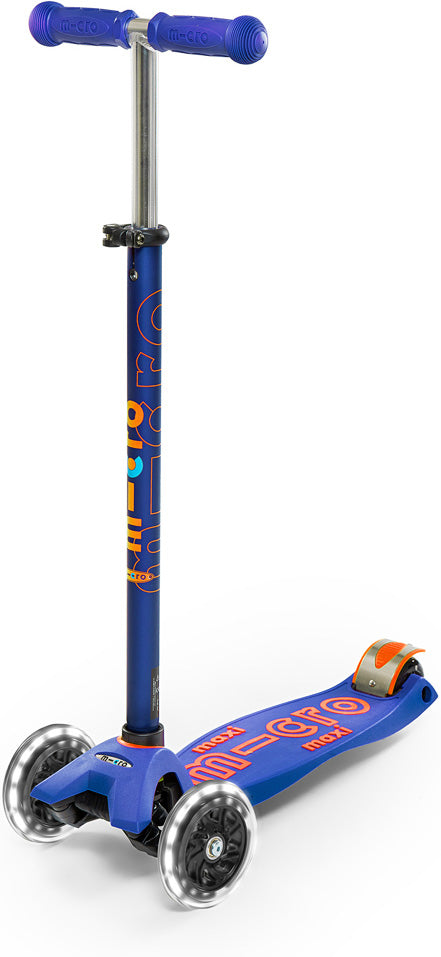 Maxi Deluxe LED Scooter - Blue