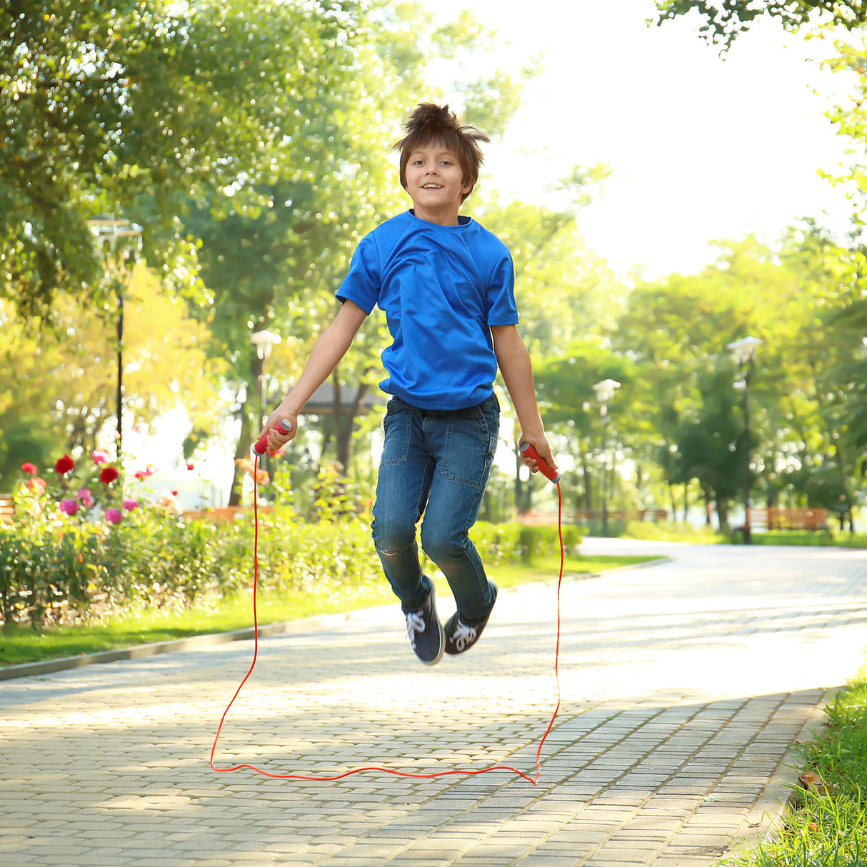 Kids Jump Rope - Red