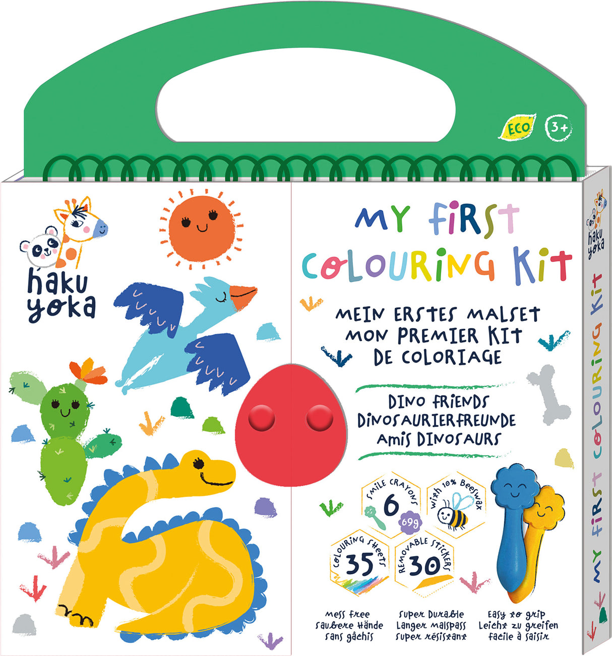 My First Colouring Kit Dino Friends