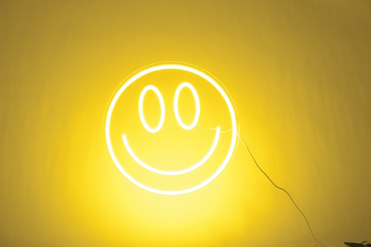 Happy Days Smiley Face Neon Light