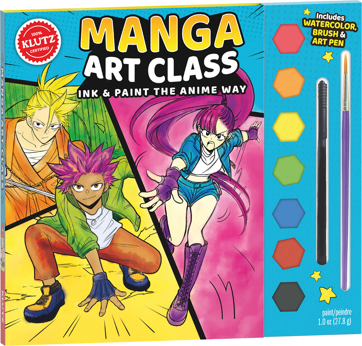 Manga Art Class Ink & Paint The Anime Way