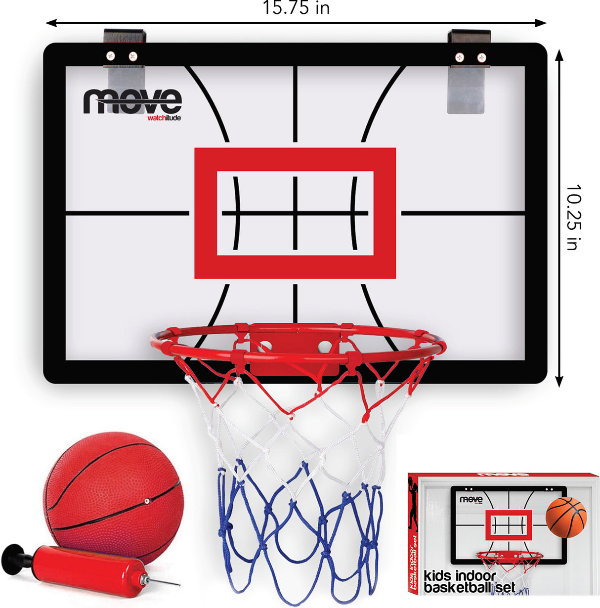 Kids Indoor Basketball Set