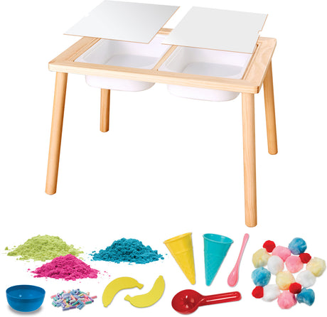 Deluxe Activity Sensory Table with Ice Cream Shop