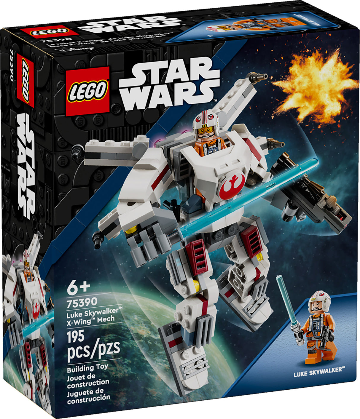 LEGO STAR WARS Luke Skywalker X-Wing Mech