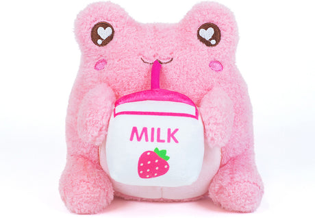 Strawberry Milk Sippin' Wawa Plush