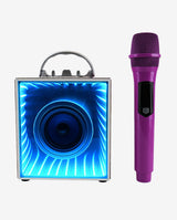 Pop Star Karaoke Set - Infinity Speaker and Wireless Microphone - Purple