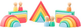 Rainbow Wooden Blocks