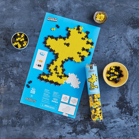 Plus-Plus Peanuts Puzzle By Number Tube