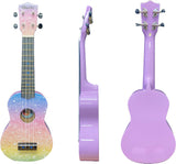 Glitter Rainbow Ukulele