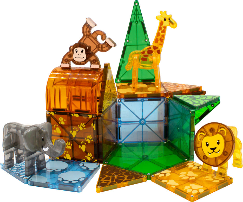 Magna-Tiles Safari Animals 25-Piece Set