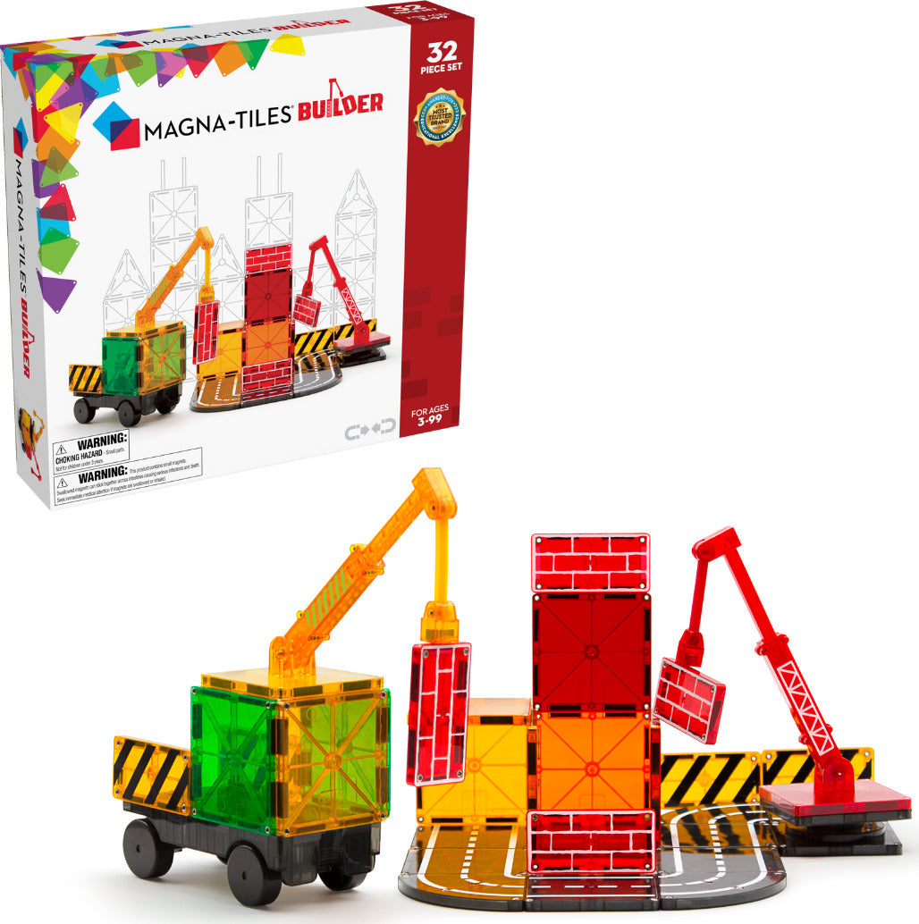 Magna-Tiles Builder 32 Piece Set